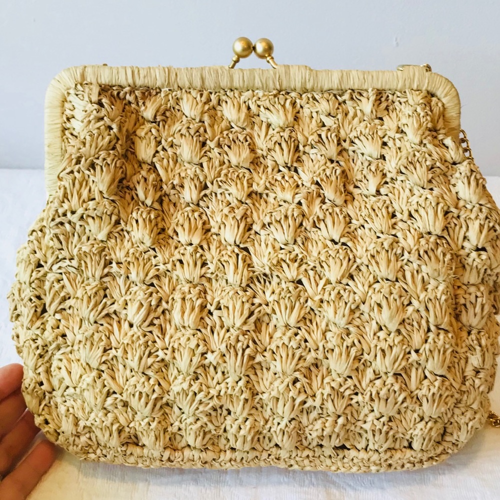 Adorable Soft Knit Handmade Handbag***NEW - Picture 5 of 8